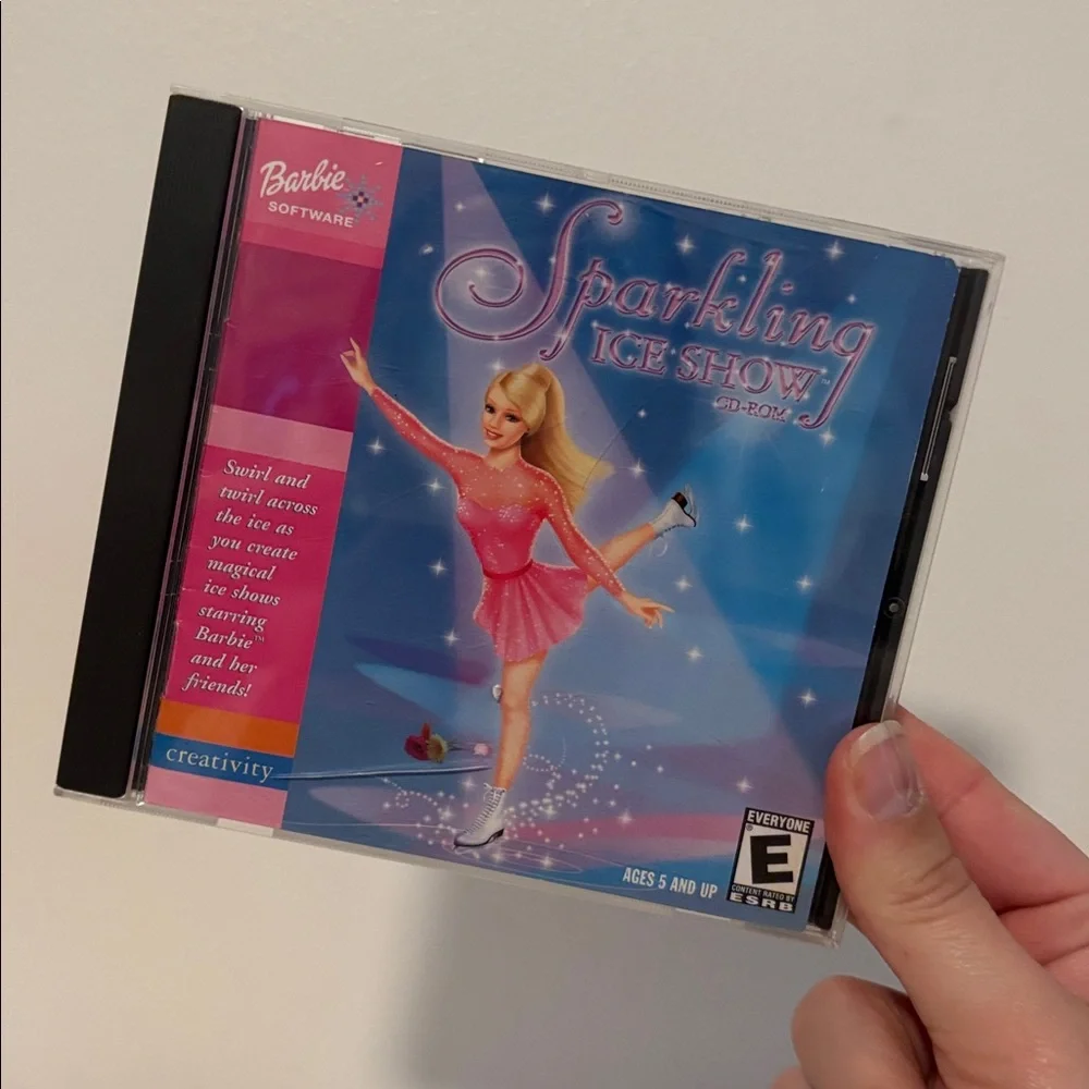 Barbie Sparkling Ice Show CD-ROM Game 💕⛸️